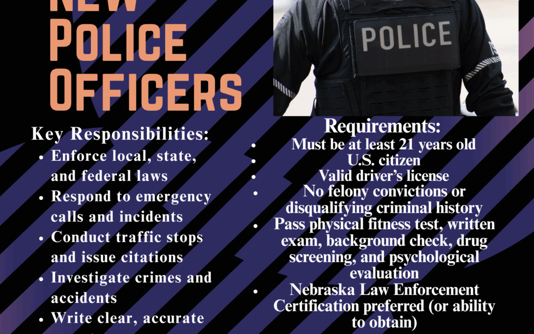 Hiring for Police Officer